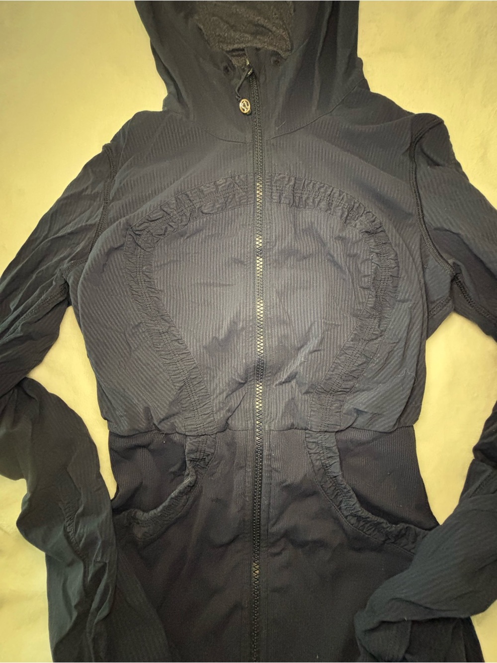 Lululemon Women’s Navy Hooded Zip Jacket